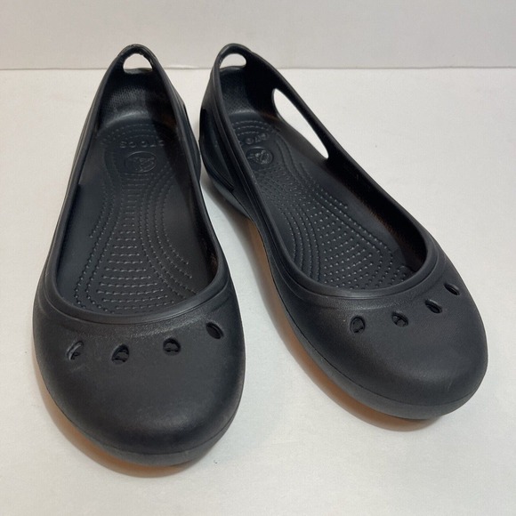 CROCS Shoes - CROCS Kadee Women’s 8 Slip On Shoes Black 11215